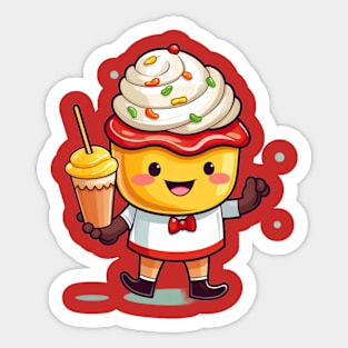 kawaii  junk food T-Shirt cute  funny Sticker